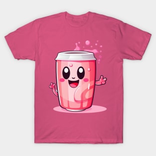 Soft drink cute T-Shirt cute giril T-Shirt